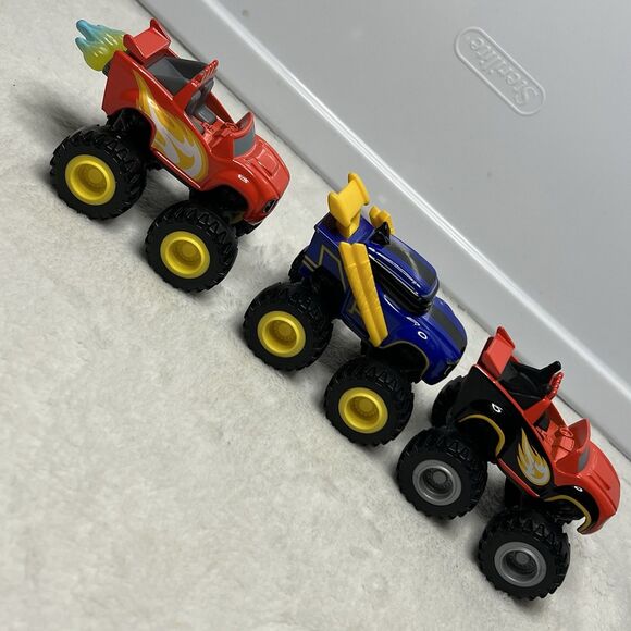 Blaze and the Monster Machines Die Cast Lot Of 3 Ninja Give Me Some Speed! - Picture 7 of 10